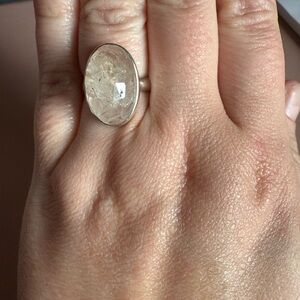 Authentic New York Herkimer Diamond Ring